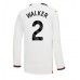 Manchester City Kyle Walker #2 Bortedrakt 2023-24 Lange ermer
